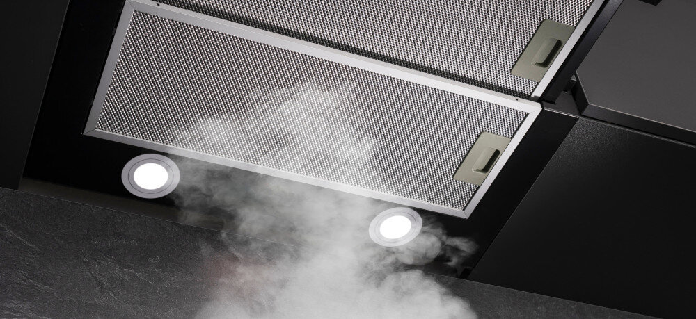 OKAP HISENSE MH6TL4TB Energooszczędne oświetlenie jasne LED światło żarówki oszczędność energii