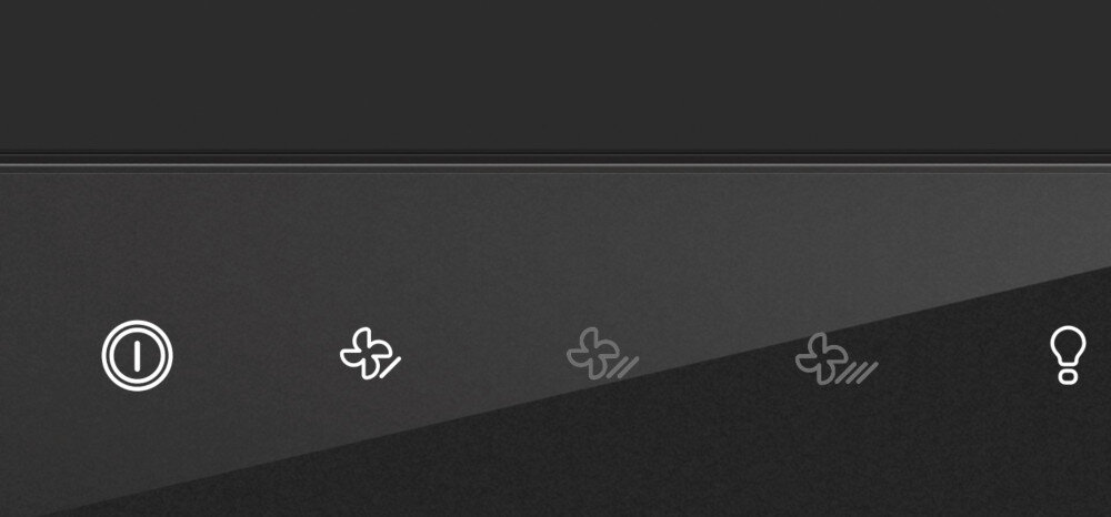 OKAP HISENSE MH6TL4TB proste sterowanie mechaniczne poziomy prędkości