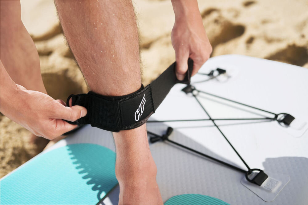 Deska SUP BESTWAY Aqua Glider 320 x 79 x 12 cm antypoślizgowy pokład plaster miodu