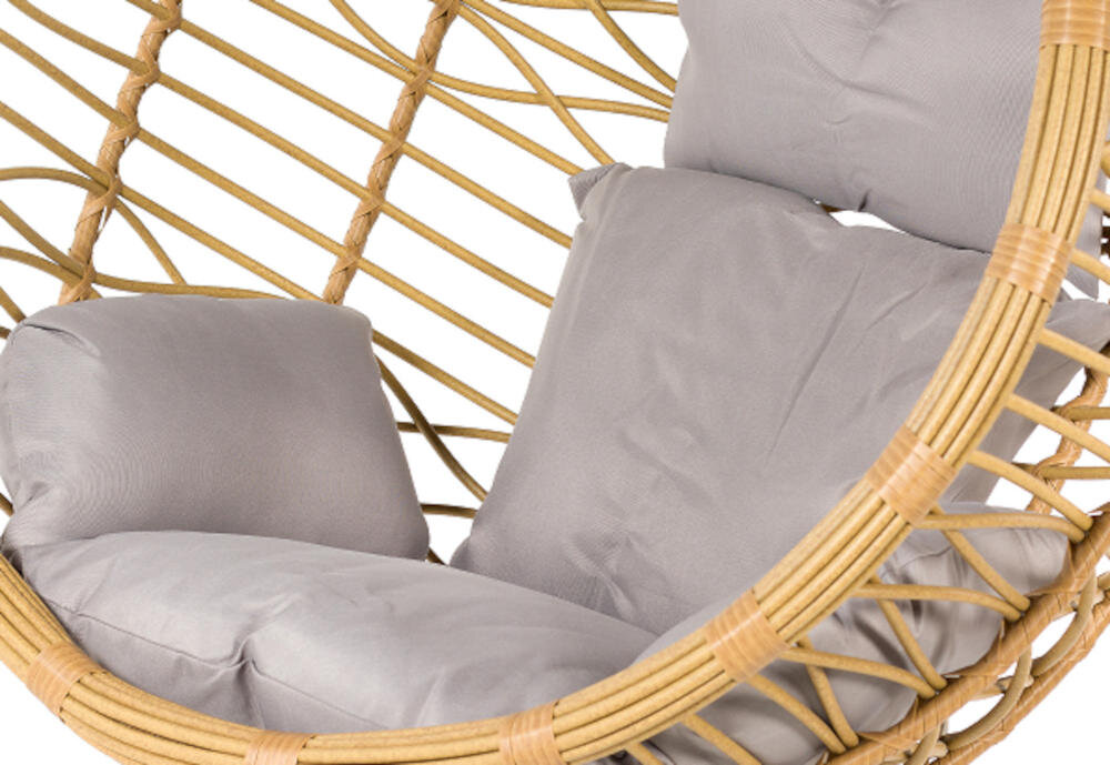 MEVEN podwieszany fotel komfort świeże powietrze nowoczesny owalny kształt wygodny odpoczynek