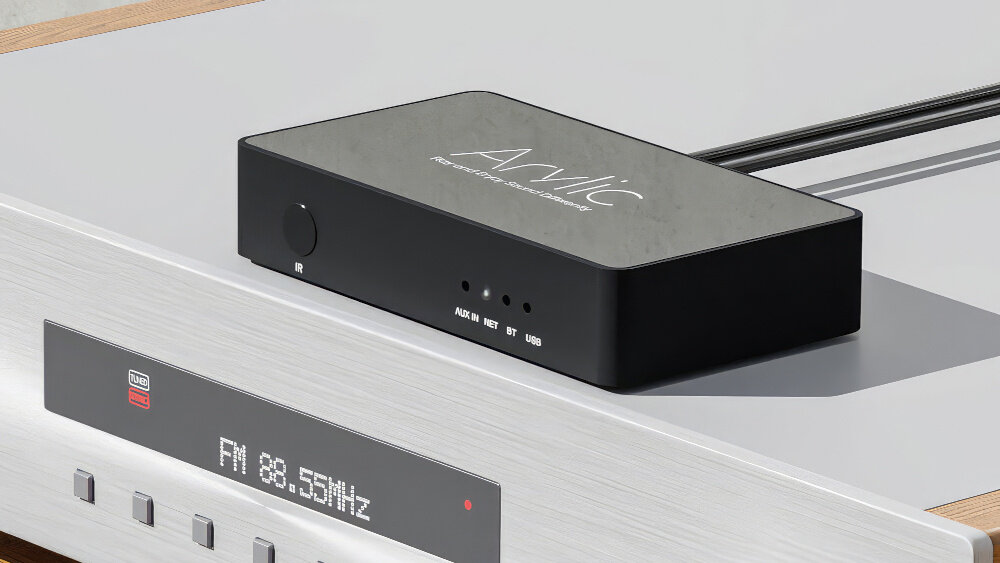 Odtwarzacz sieciowy ARYLIC S10 - dźwięk