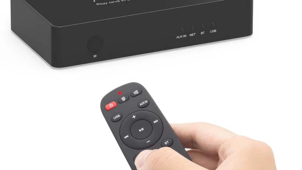 Odtwarzacz sieciowy ARYLIC S10  - obsługa