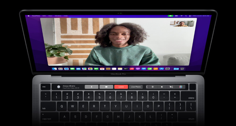 Laptop APPLE MacBook Pro 2022 13 Retina M2 8GB RAM 256GB SSD macOS dzwiek obraz