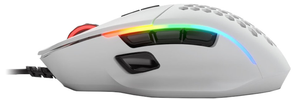 Mysz GLORIOUS PC Gaming Race Model I White efektywne urzadzenie z lekka obudowa