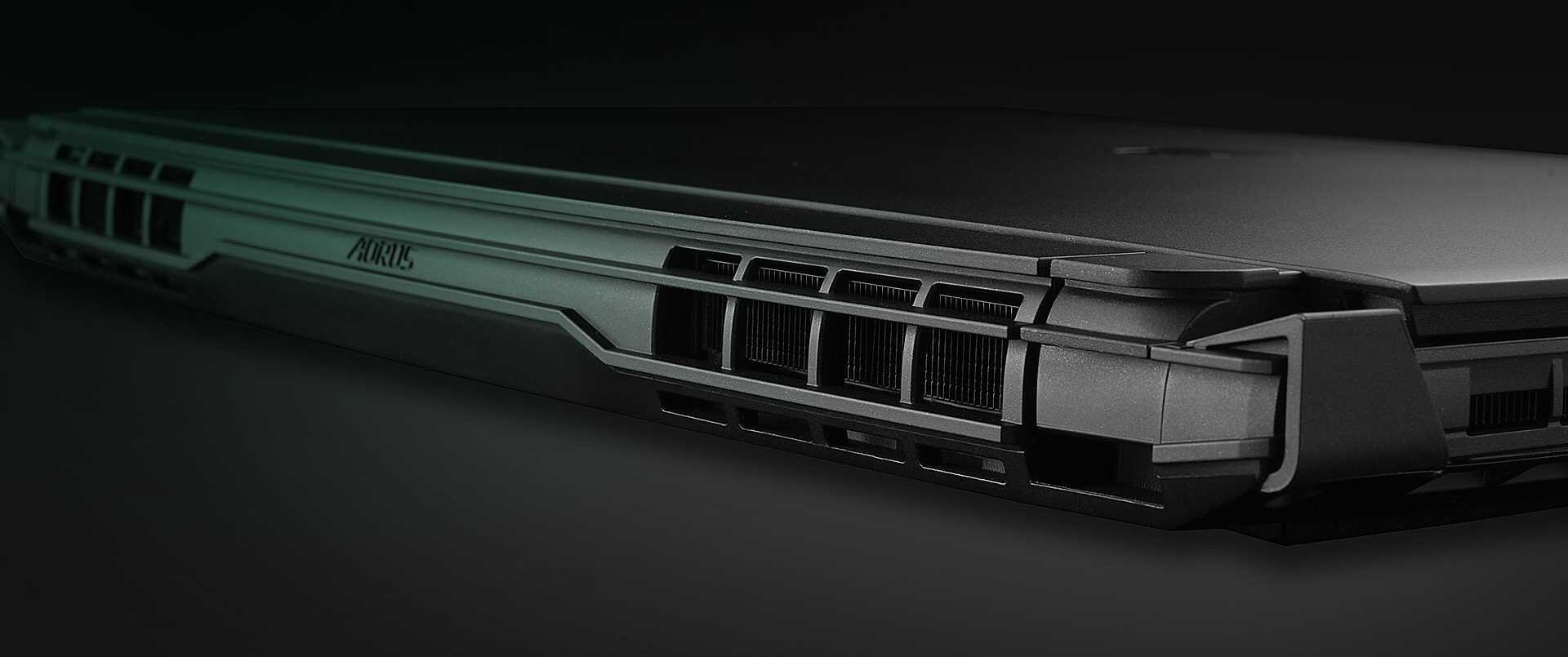Laptop GIGABYTE Aorus 15P - konstrukcja