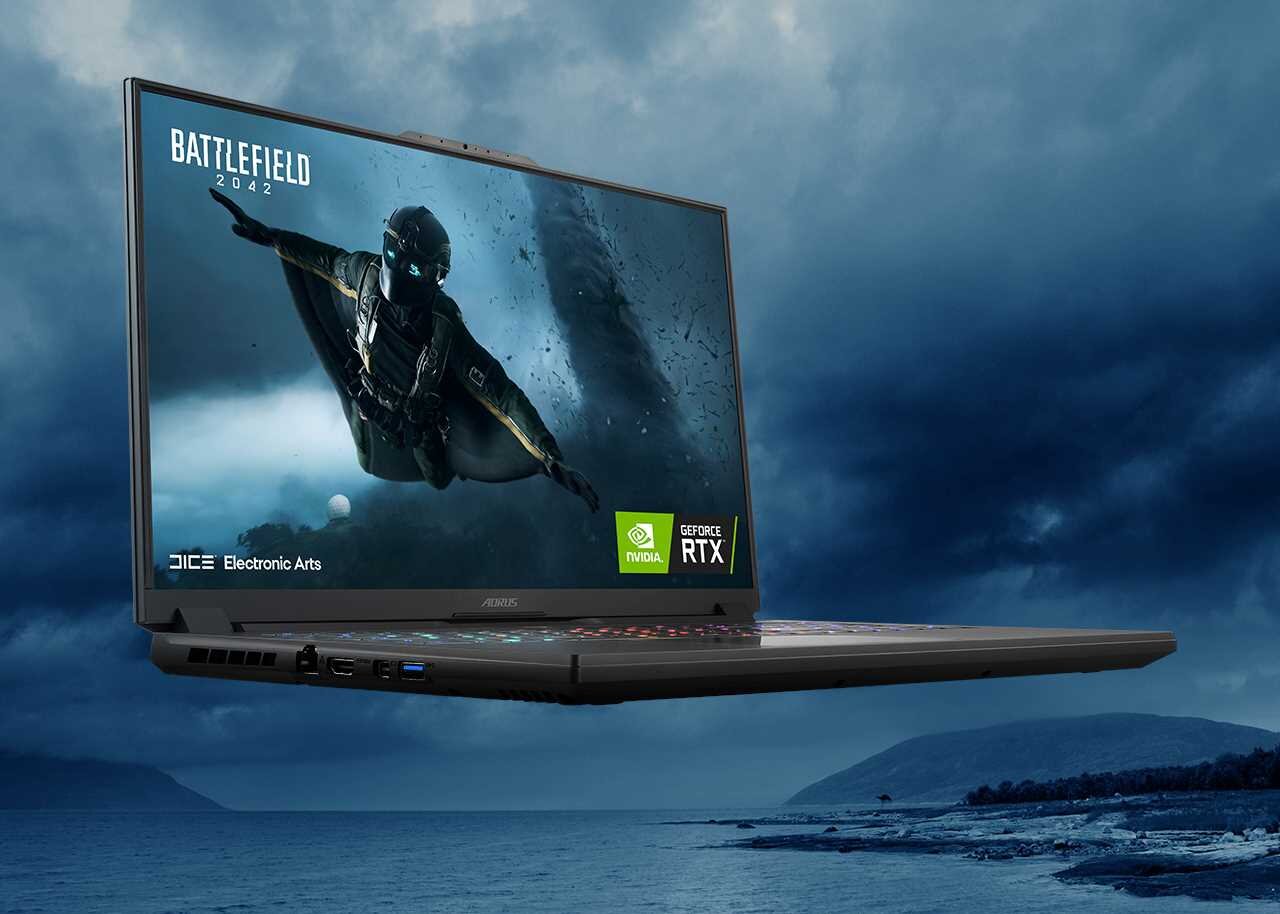 Laptop GIGABYTE 17X YE5 - NVIDIA GeForce RTX