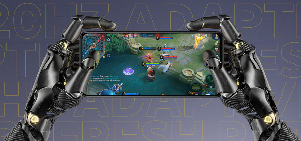 Smartfon XIAOMI Poco F4 częstotliwość pobierania częstotliwość odświeżania