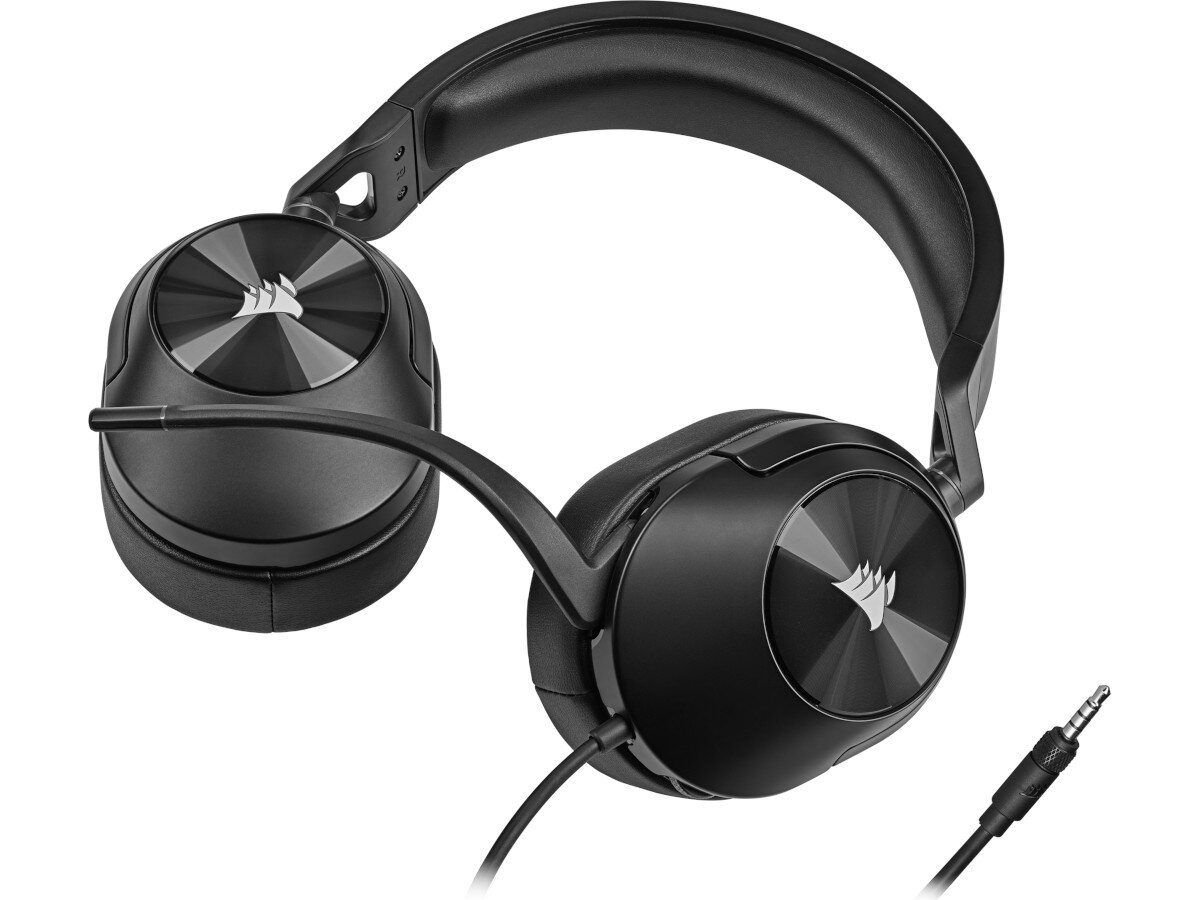 Sluchawki CORSAIR HS55 Stereo Czarny wytrzymala budowa