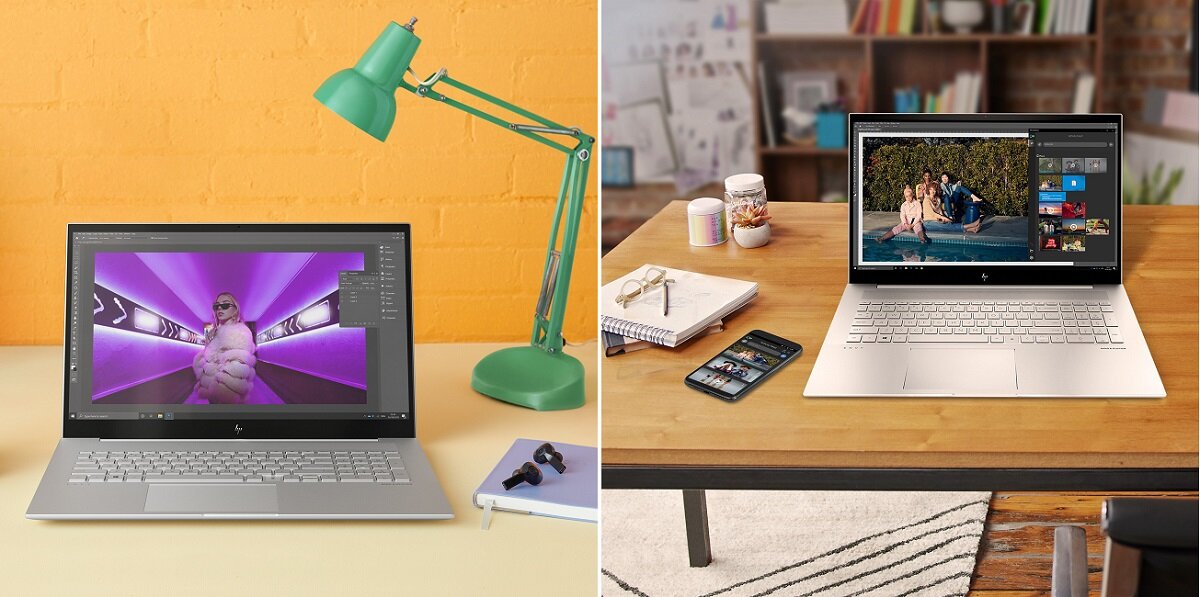 Laptop HP Envy x360 bsługuj wielu aplikacji