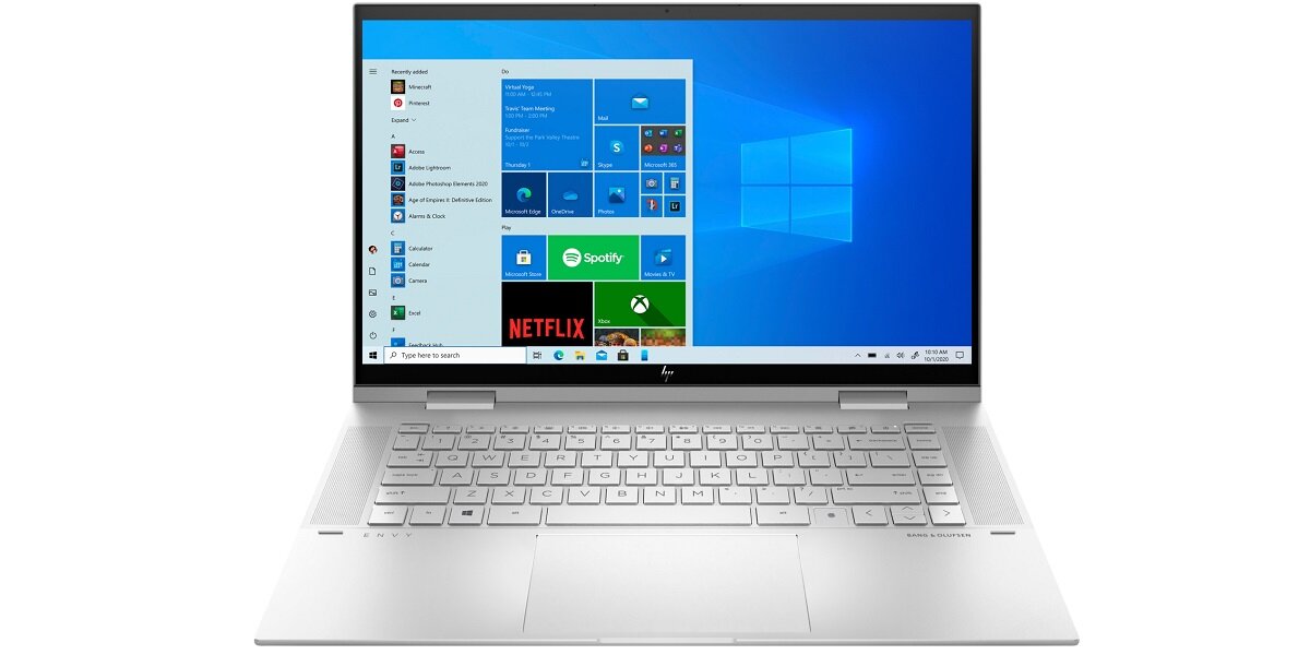 Laptop HP Envy x360 Maksymalna wydajność