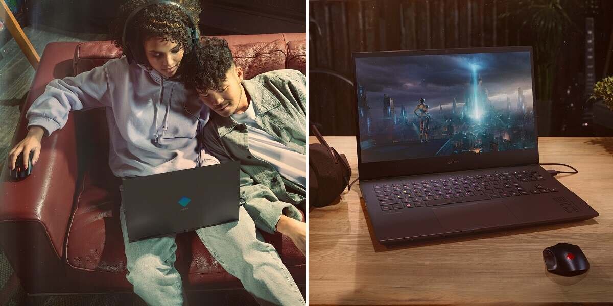 Laptop HP Omen 16 Ekran z technologią IPS