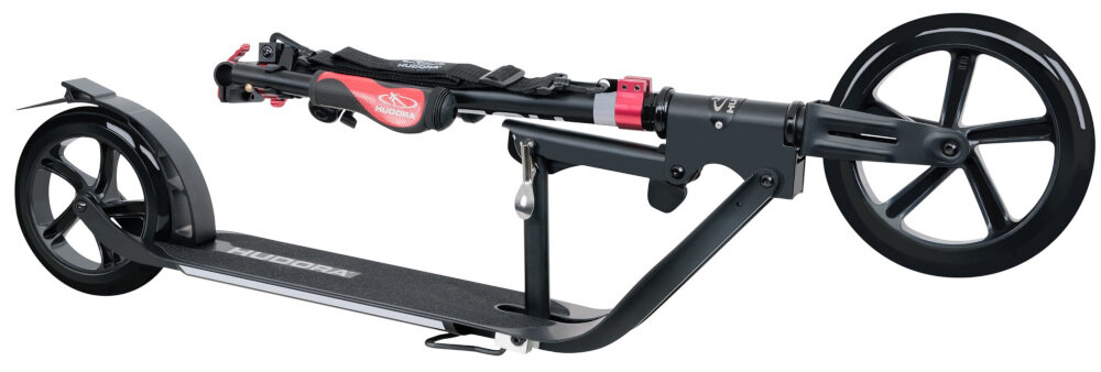 Hulajnoga HUDORA BigWheel Style 230 Czarny komfort prędkość profilowana konstrukcja