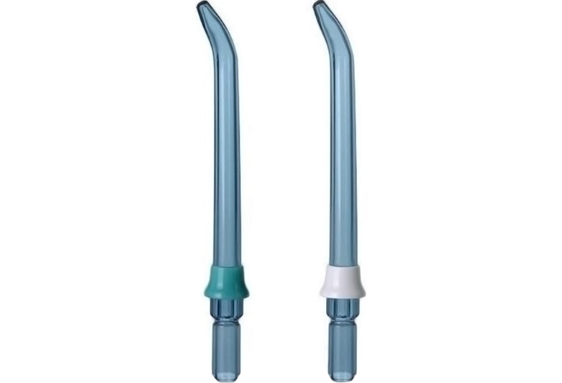 Końcówka do irygatora DR. MAYER RWN50 (2 szt.) Precyzyjne usuwanie osadów skuteczne dotarcie do przestrzeni Usuwanie bakterii i resztek pokarmowych prosty montaż zalecenia wymiana higiena wysoki poziom