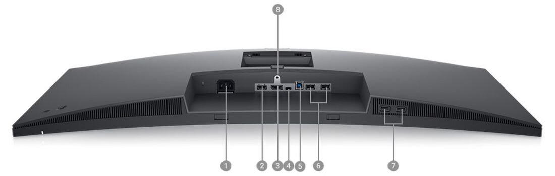 Monitor DELL P3421WM - DisplayPort