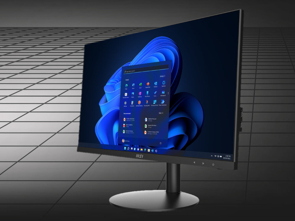 Komputer MSI Pro AP241Z 5M karta graficzna obraz jakość dźwięk