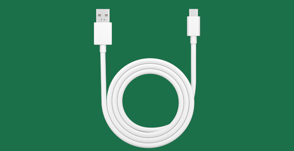 Kabel USB-A - USB-C OPPO SuperVOOC 1m Biały bezpieczeństwo szybkie ładowanie