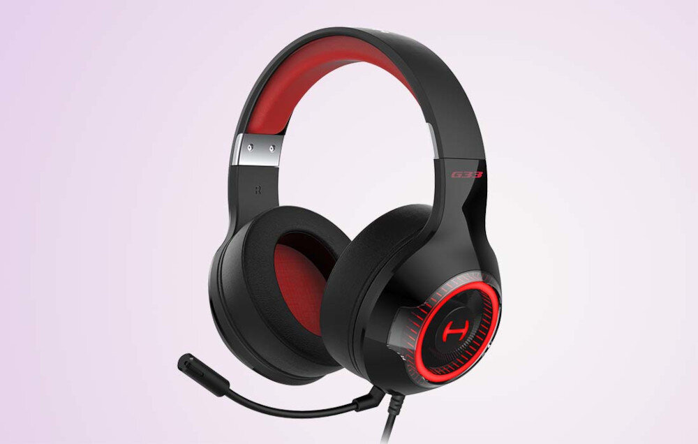 Sluchawki EDIFIER Hecate G33 Czarny lekkie i komfortowe