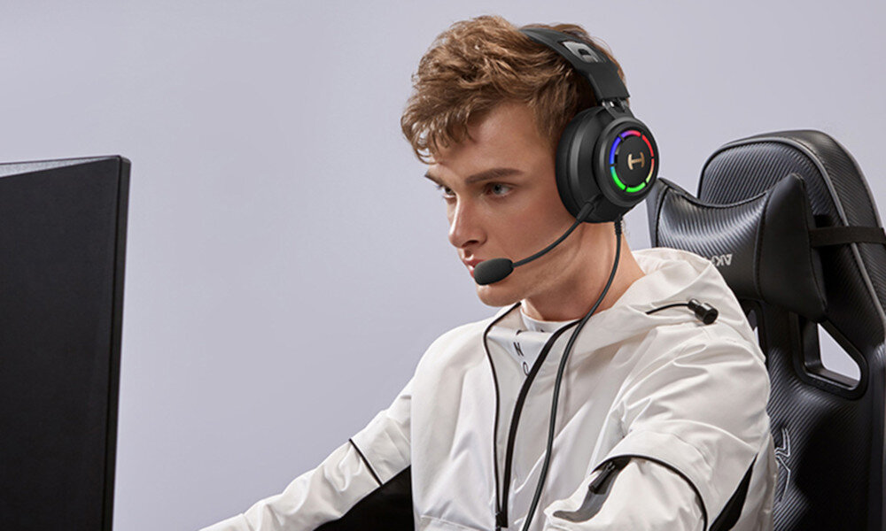 Sluchawki EDIFIER Hecate G35 Czarny redukcja szumow mikrofonu