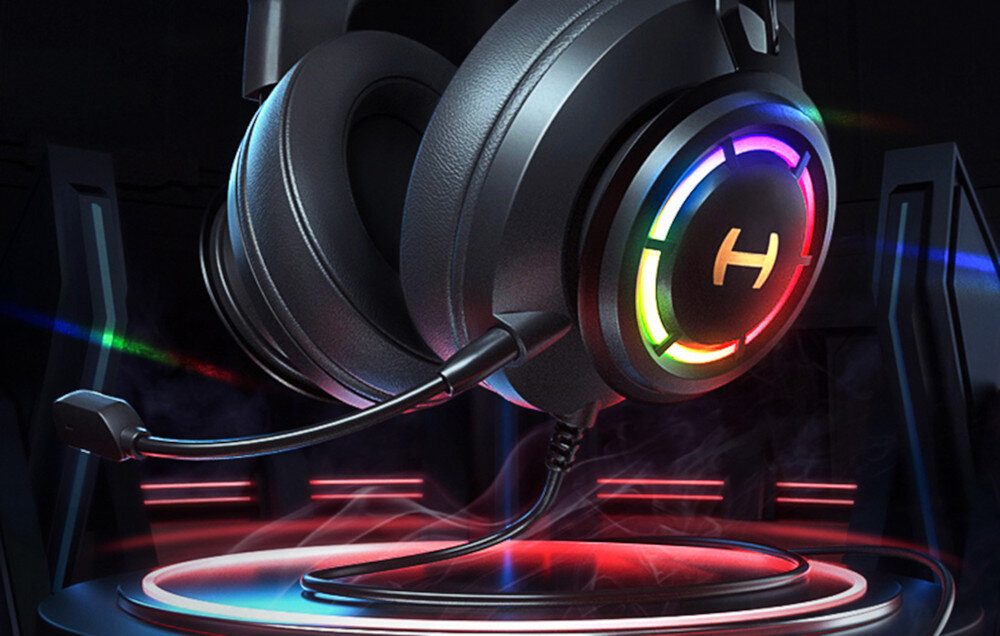 Sluchawki EDIFIER Hecate G35 Czarny podswietlenie rgb
