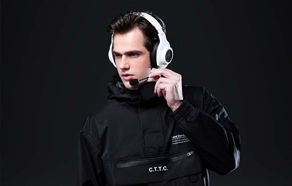 Sluchawki EDIFIER Hecate G2 II Bialy podswietlenie rgb