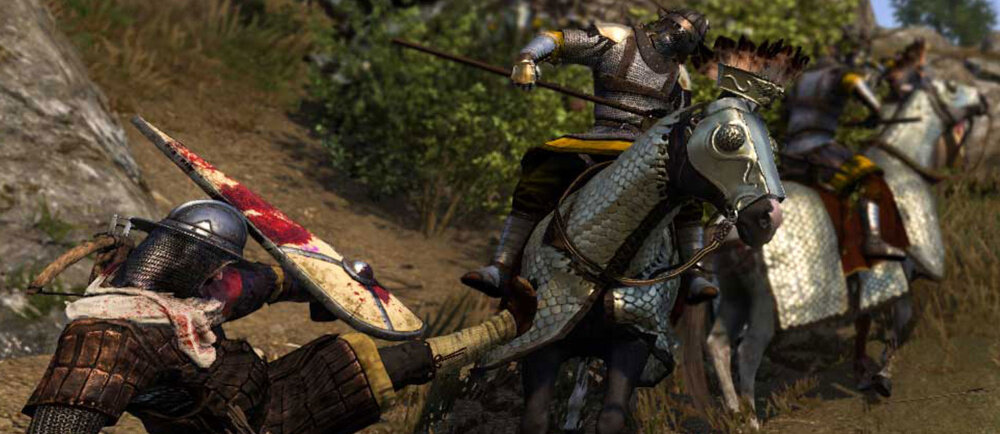 Mount & Blade II: Bannerlord Gra strategia eksploracja walka ramię