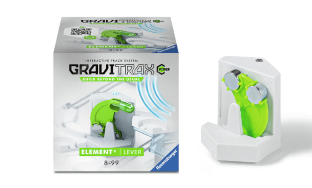RAVENSBURGER zestaw dźwignia przenoszenie automatycznie kulka transport dodatek trigger wyzwalacz kontroler tor