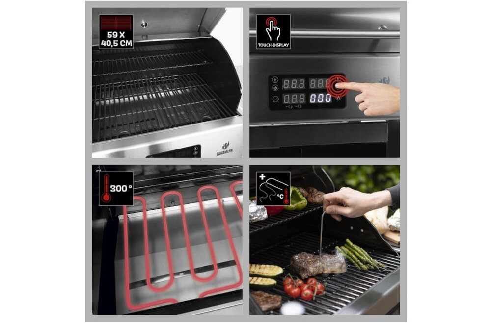 Grill elektryczny LANDMANN 01992