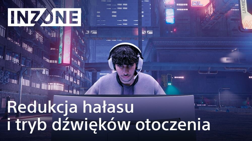 Słuchawki SONY H9 INZONE dźwięk przestrzenny technologia aplikacja spatial sound