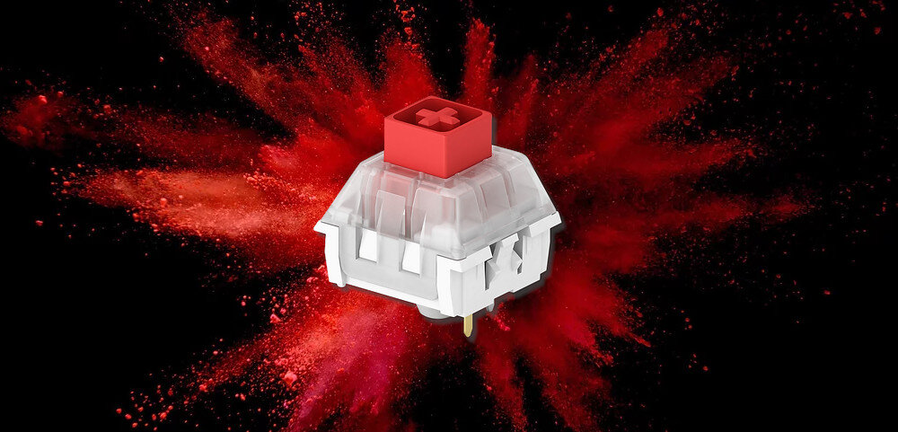 Klawiatura DELTACO WK95R kailh red