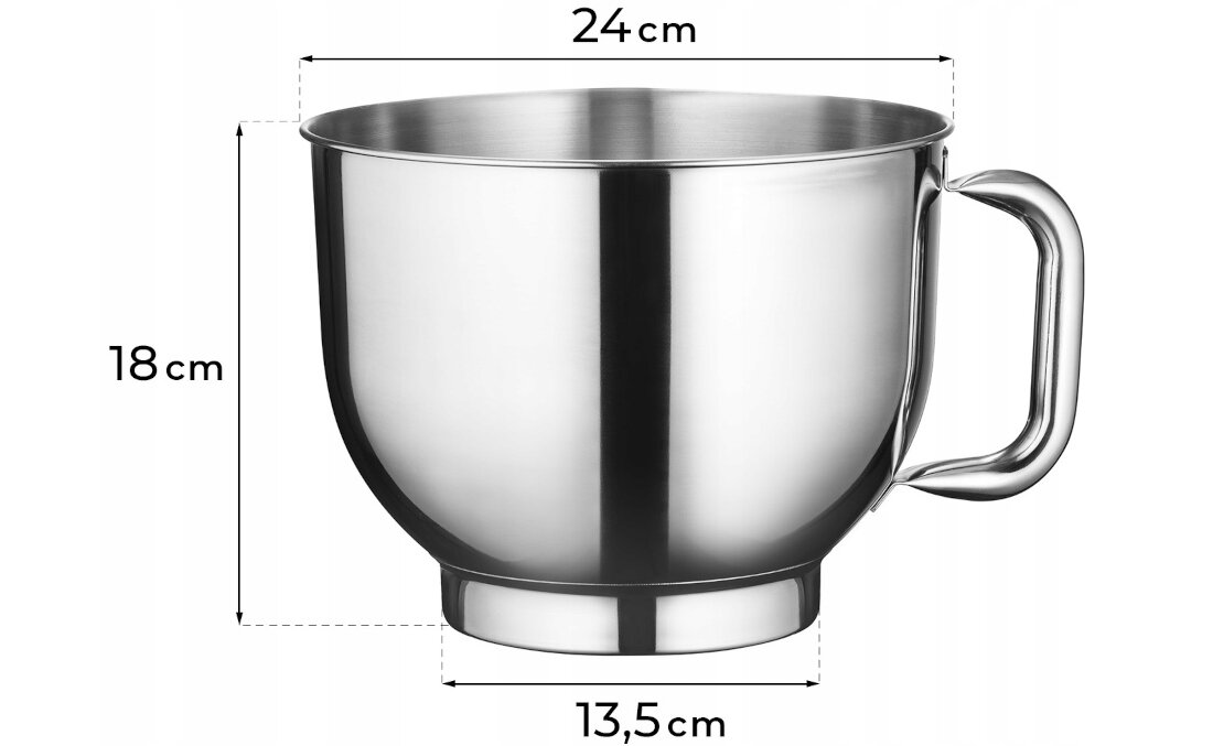 Misa ze stali nierdzewnej MOZANO ROB01-02