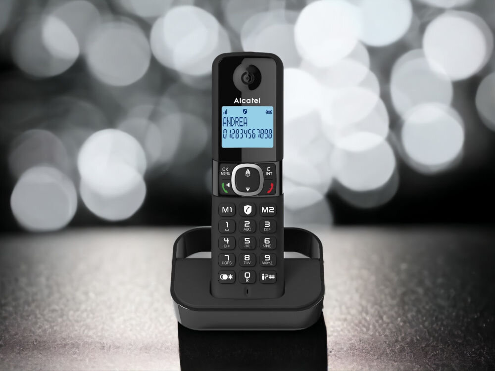 Telefon ALCATEL F860 blokowanie połączeń automatyczne i ręczne, przycisk na klawiaturze