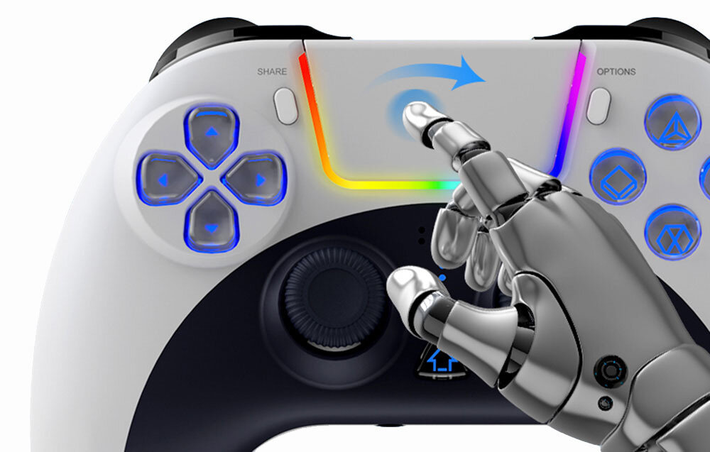 Kontroler IPEGA PG-P4023C Bialy programowalne przyciski