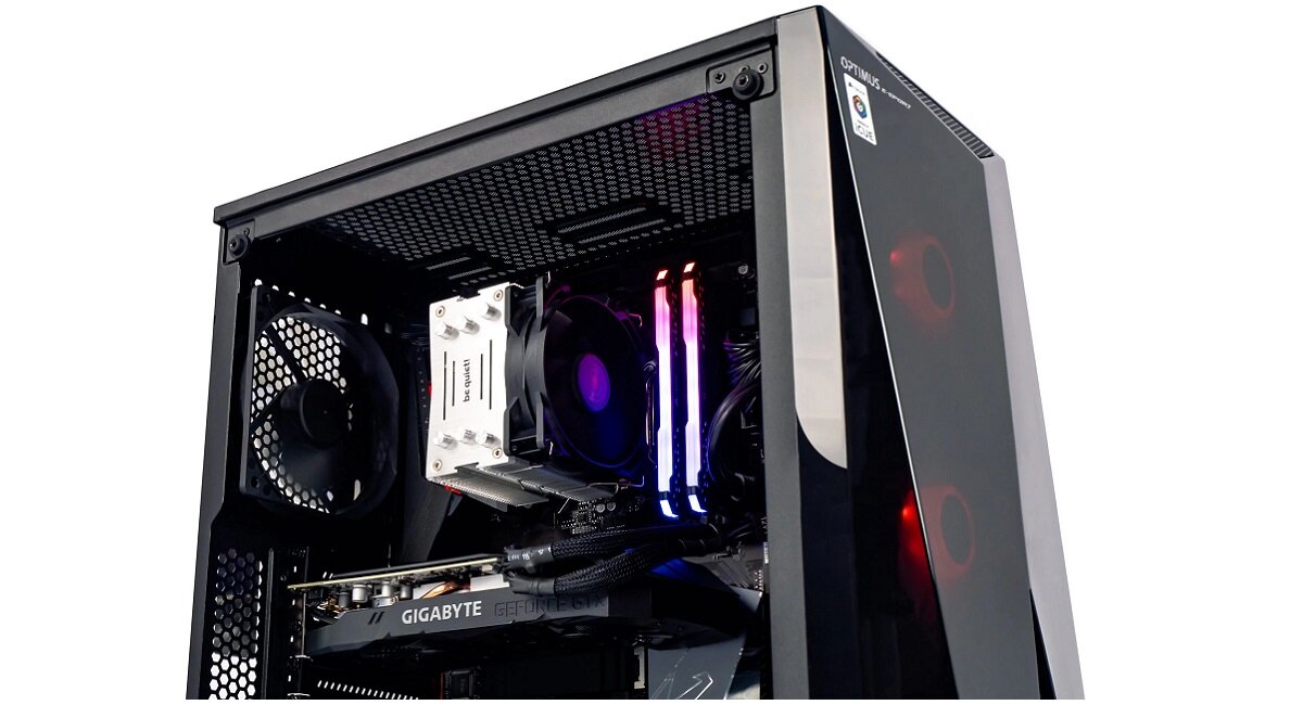 Komputer OPTIMUS E-Sport GB450T-CR9 R5-3600 - dysk SSD wygoda 