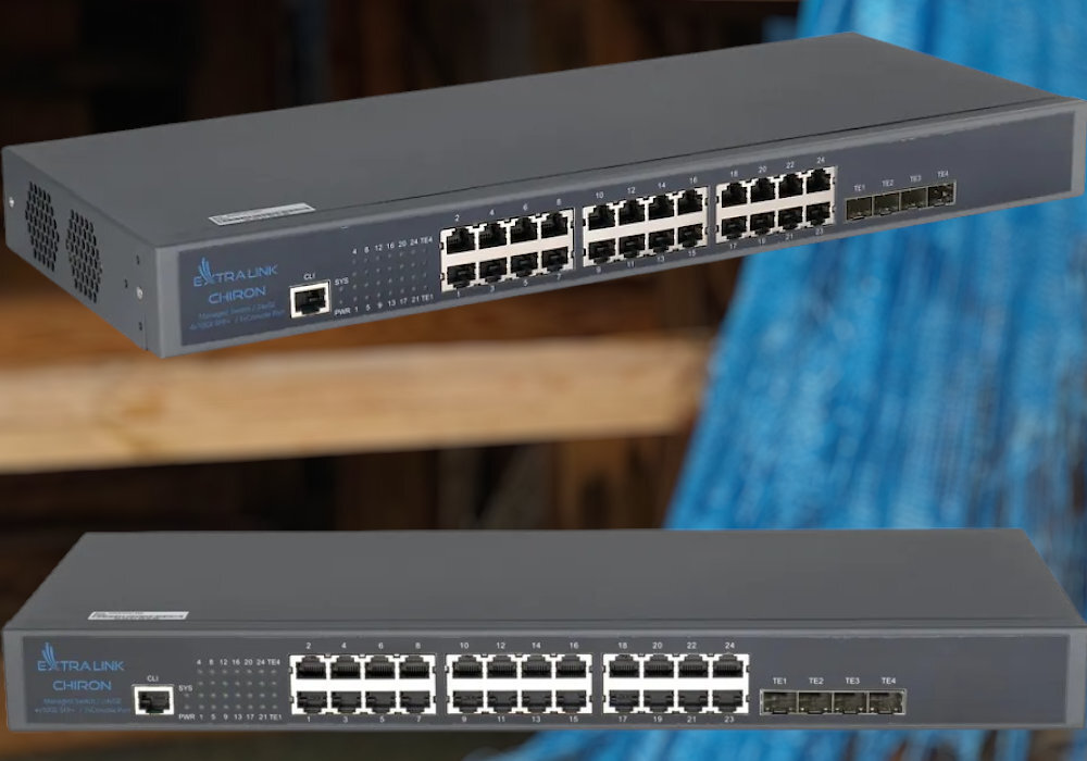 Switch EXTRALINK Chiron EX.19720 sieć działanie potrzeby szybkość uniwersalność