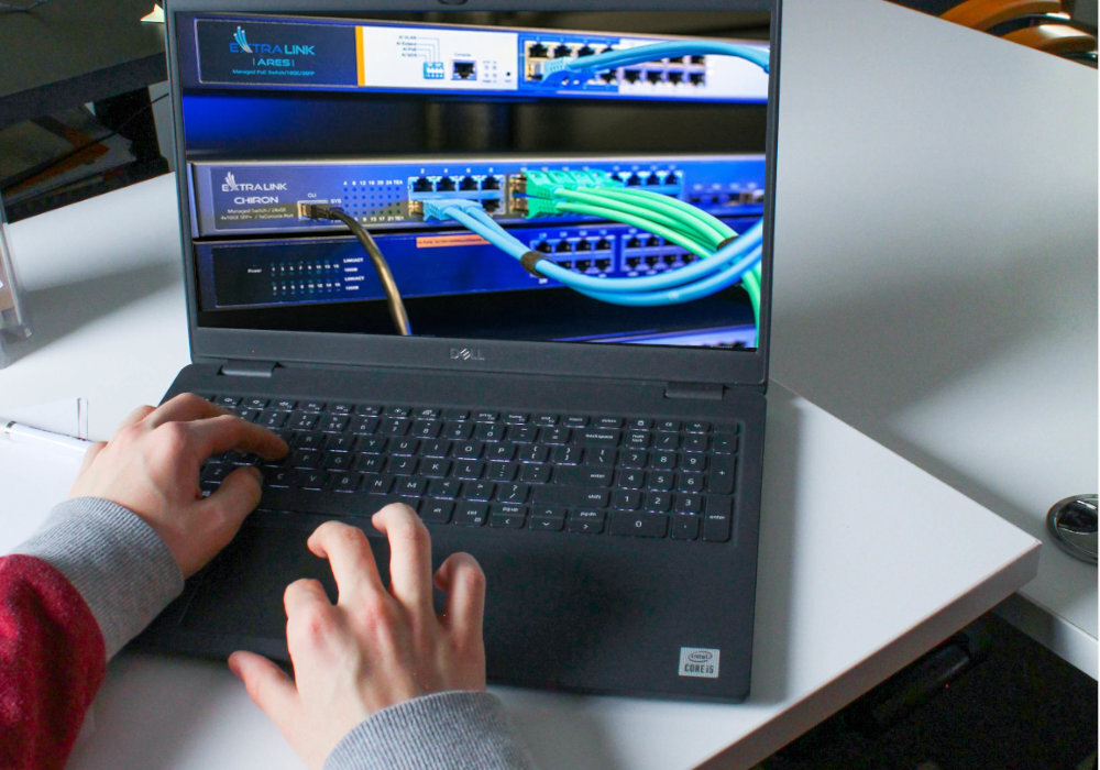 Switch EXTRALINK Chiron Pro EX.19737 sieć działanie potrzeby szybkość uniwersalność
