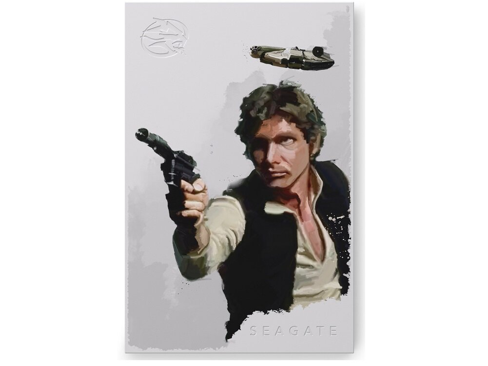 Dysk SEAGATE FireCuda Star Wars SE 2TB HDD Darth Vader Han Solo Luke Skywalker wytrzymały gaming Imperium Gier licencjonowany prędkość Łatwa konfiguracja wytrzymała obudowa