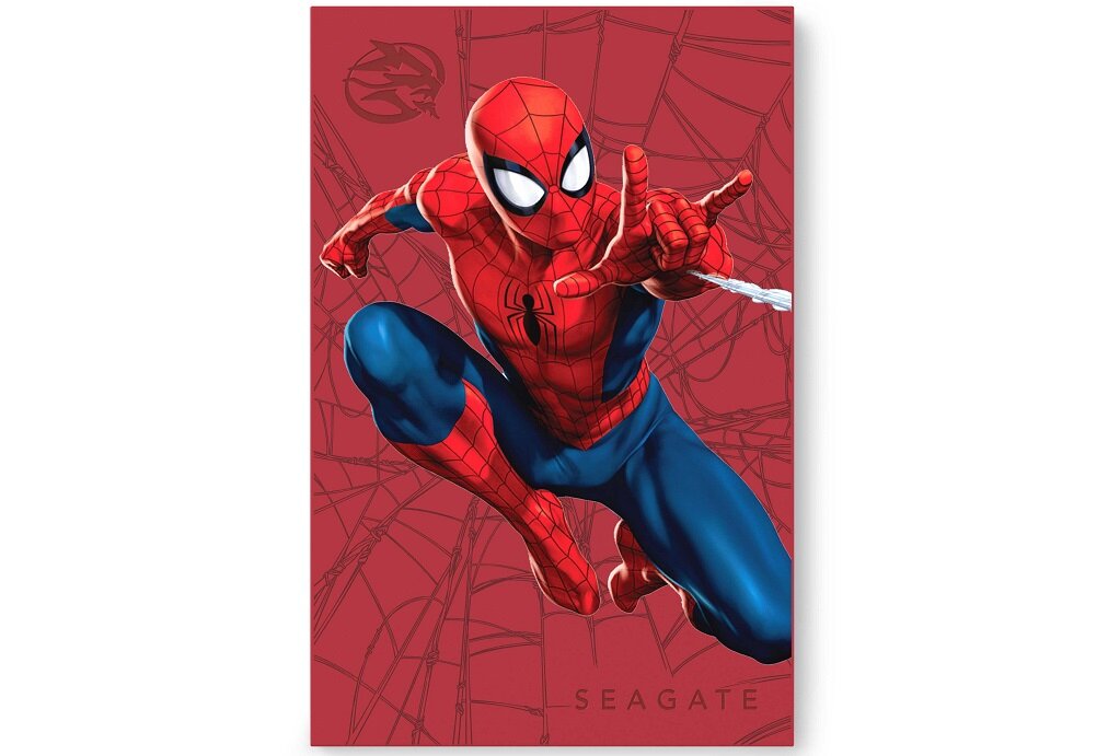 Dysk SEAGATE FireCuda Marvel: Spider-Man SE 2TB HDD licencjonowany dysk moc wytrzymałość Unikatowy kolekcjonerski Wydajność wytrzymała obudowa