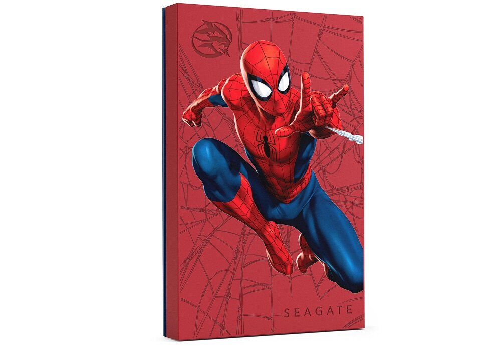 Dysk SEAGATE FireCuda Marvel: Spider-Man SE 2TB HDD licencjonowany dysk moc wytrzymałość Unikatowy kolekcjonerski Wydajność wytrzymała obudowa