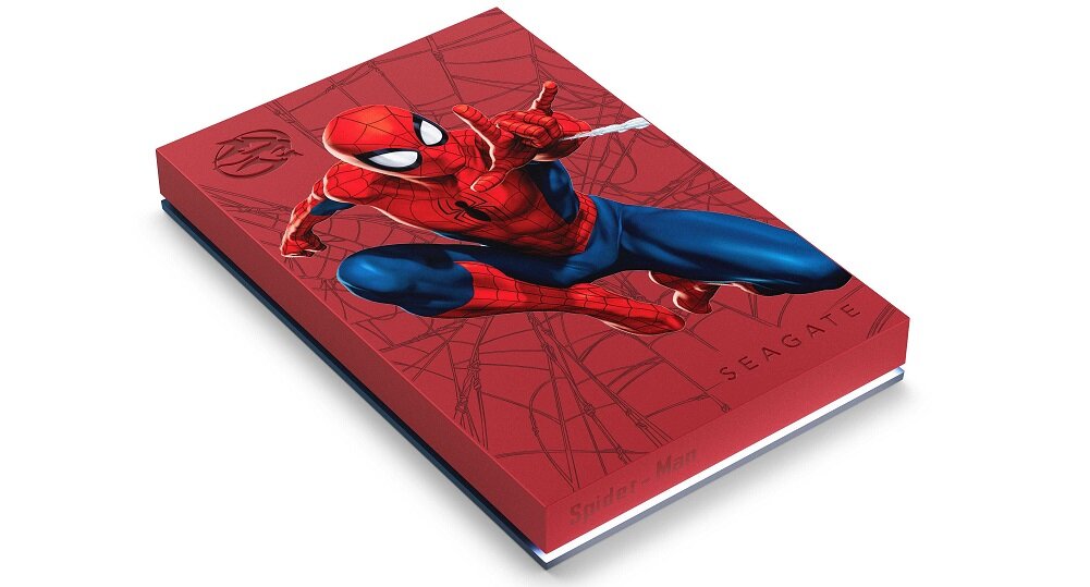 Dysk SEAGATE FireCuda Marvel: Spider-Man SE 2TB HDD licencjonowany dysk moc wytrzymałość Unikatowy kolekcjonerski Wydajność wytrzymała obudowa
