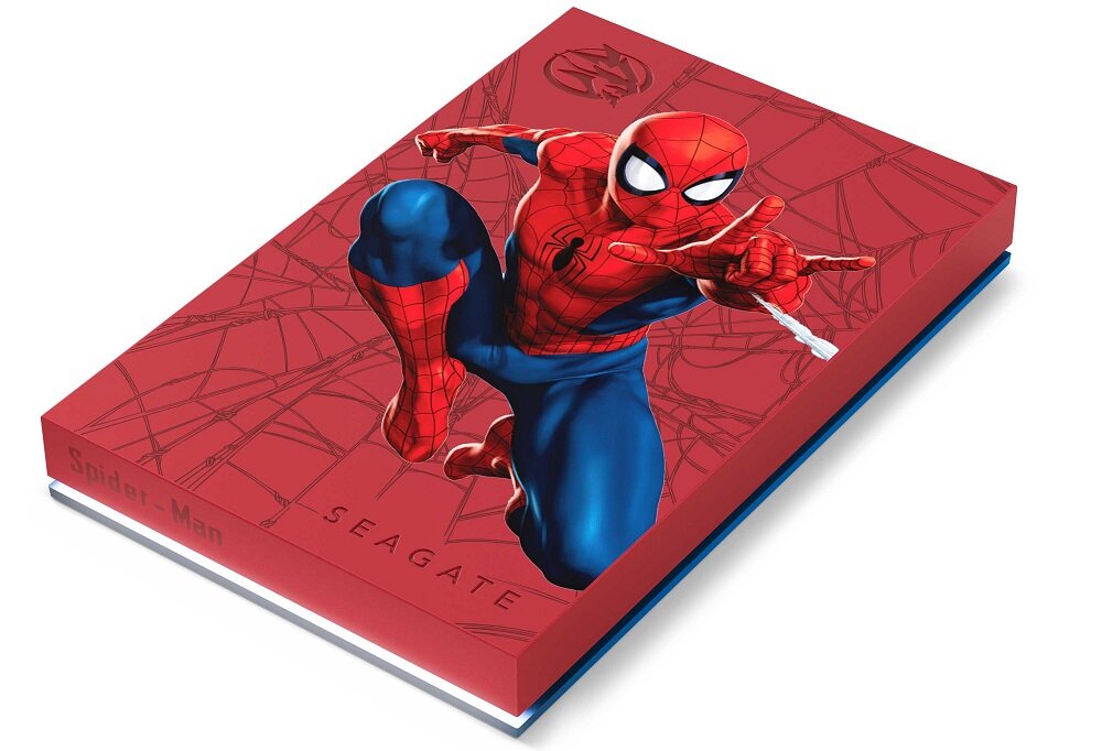 Dysk SEAGATE FireCuda Marvel: Spider-Man SE 2TB HDD licencjonowany dysk moc wytrzymałość Unikatowy kolekcjonerski Wydajność wytrzymała obudowa