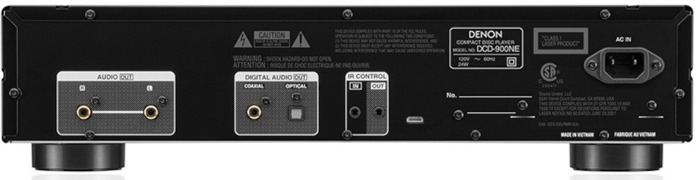 Odtwarzacz CD DENON DCD-900NE Srebrny obslugiwane zlacza