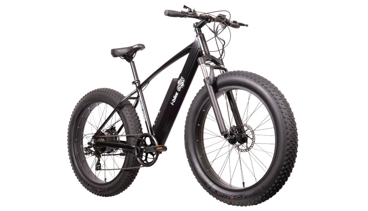 ROWER ELEKTRYCZNY MTB I-BIKE SNOW 26 CZARNY M44 17 silnik