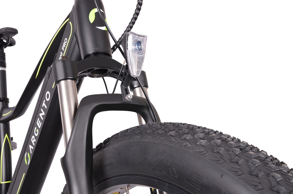 ROWER ELEKTRYCZNY MTB FAT ARGENTO ELEPHANT PRO 26 7S CZARNY-SZARY M46 18
