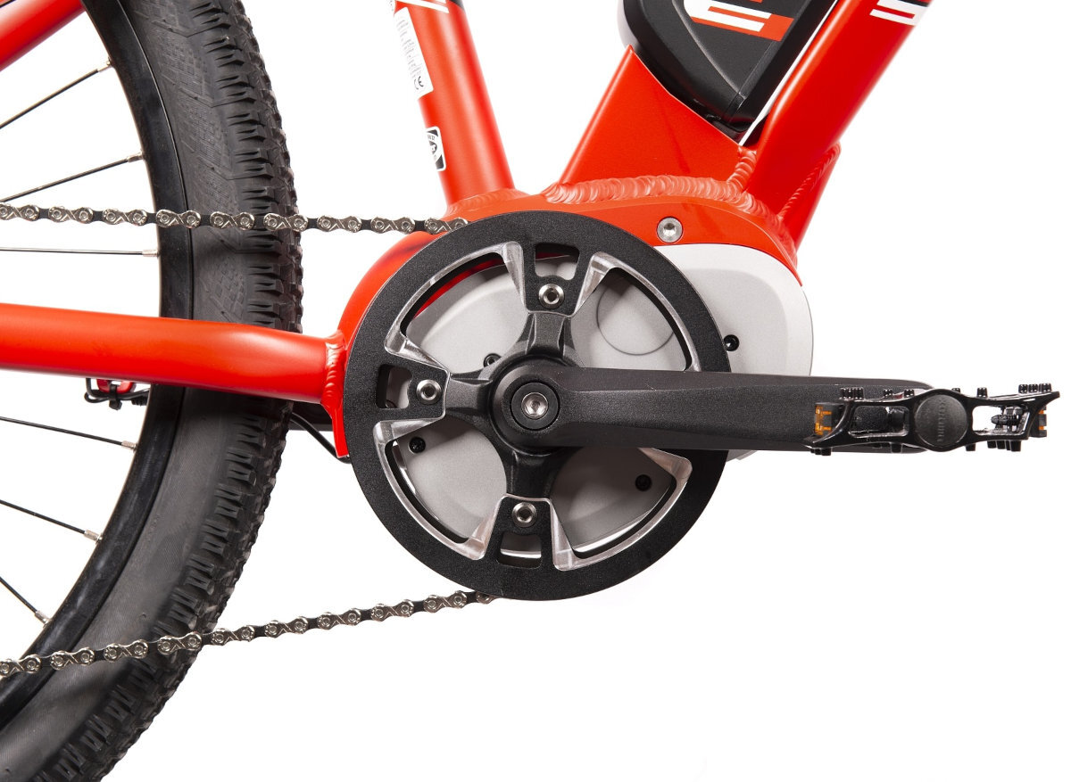 ROWER ELEKTRYCZNY INDIANA E-MTB 4.0 27.5 CZARNO-CZERWONY M47 18.5