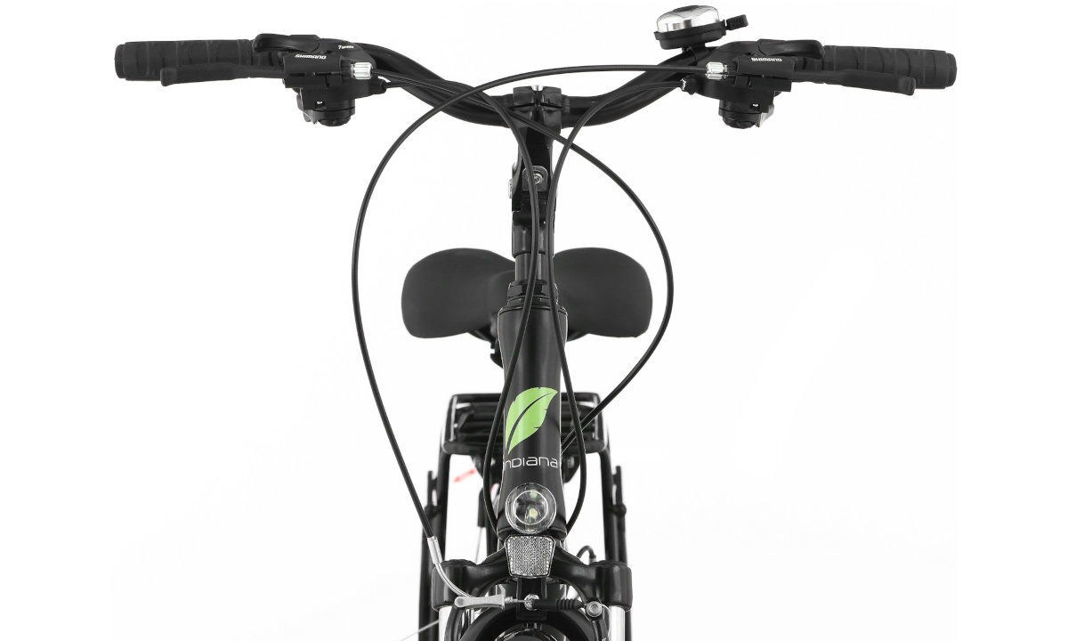 Rower trekkingowy INDIANA X-Road 1.0 M19 28 cali meski Czarno-brazowo-szary