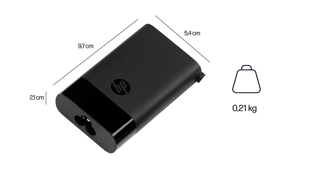 Zasilacz do laptopa HP 671R2AA USB-C 65W ładowarka do laptopa USB-C.