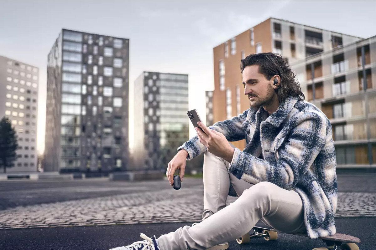 Słuchawki dokanałowe PHILIPS TAT4556BK Czarny parowanie sterowanie