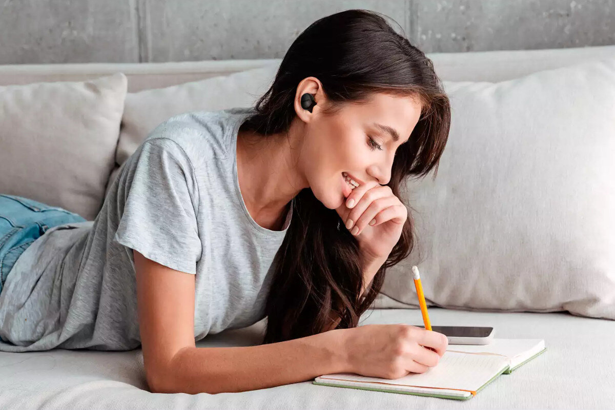 Słuchawki dokanałowe PHILIPS TAT4556BK Czarny