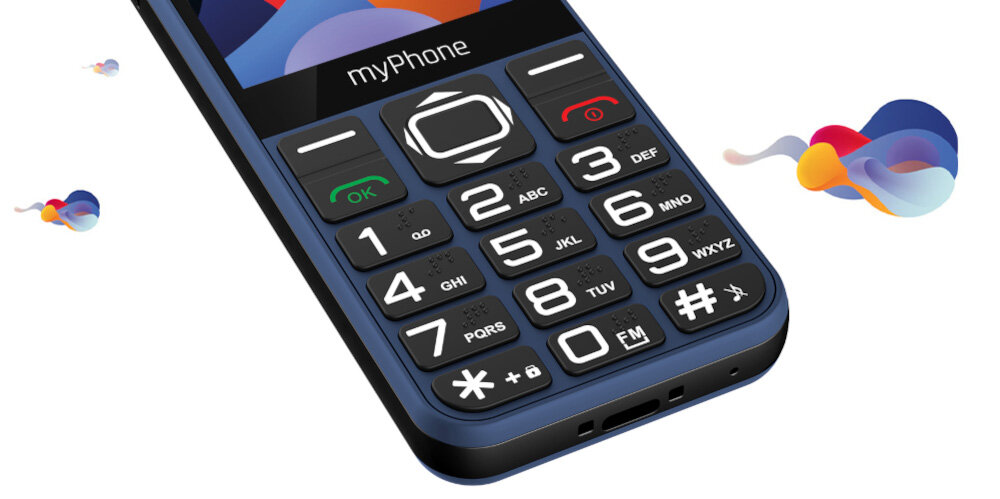Telefon MYPHONE Halo 3 podswietlane klawisze