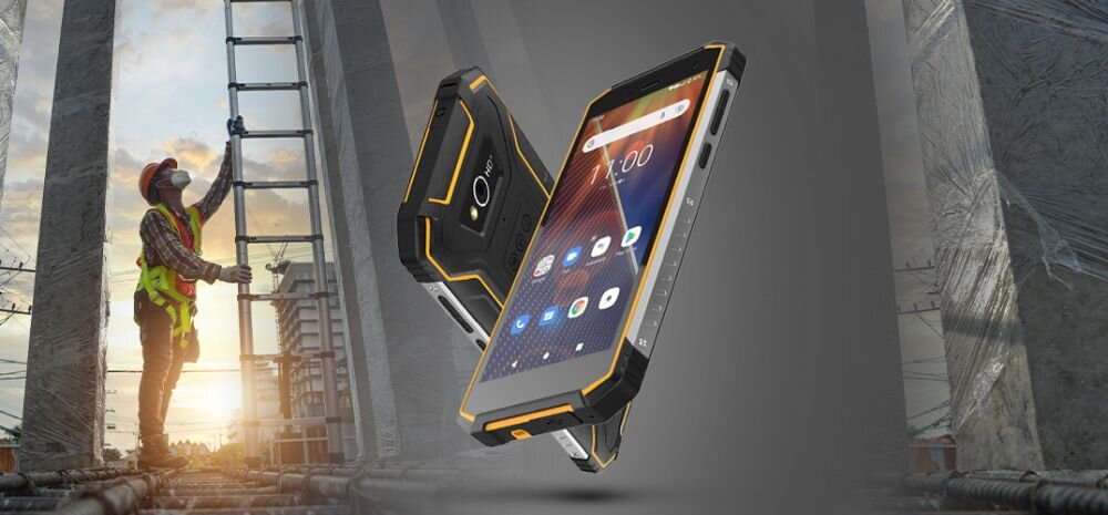 Smartfon HAMMER Energy 2 Eco ekran bateria aparat procesor ram pamięć pojemność rozdzielczość zdjęcia filmy opis dane cechy blokady system łączność wifi bluetooth obudowa szkło odporność porty muzyka transfer sieć przekątna matryca waga czujniki oled amoled ips